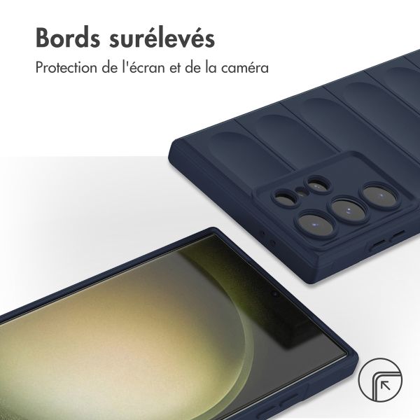 imoshion EasyGrip Backcover Samsung Galaxy S24 Ultra - Bleu foncé