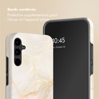 Selencia Coque arrière Vivid Samsung Galaxy A34 (5G) - Golden Beige Marble