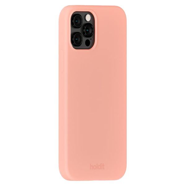 Holdit Coque Silicone Apple iPhone 12 (Pro) - Pink Grape