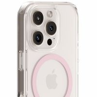 Holdit Coque MagSafe Apple iPhone 16 - Transparent / Pink