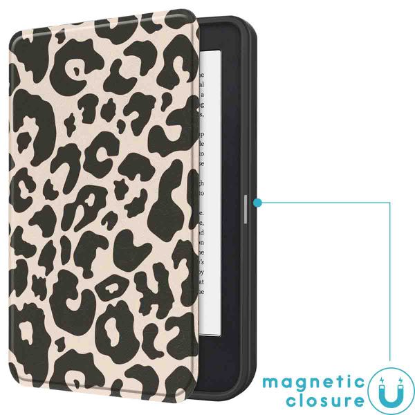 imoshion Étui á rabat Kobo Clara 2E / Tolino Shine 4 - Leopard