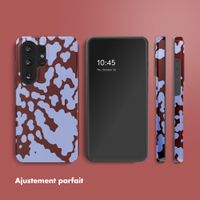 Selencia Coque arrière Vivid avec MagSafe Samsung Galaxy S26 Ultra - Moo'd Lavender Glow