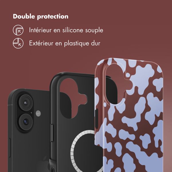 Selencia Coque arrière Vivid avec MagSafe Apple iPhone 17 - Moo'd Lavender Glow