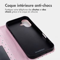imoshion Étui de télephone portefeuille Design Apple iPhone 16 - Happy Dots