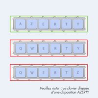 ZAGG Coque clavier tablette Pro Keys 2 Apple iPad Air 13 pouces (2026) M4 / (2025) M3 / (2024) M2 - AZERTY / FR - Noir