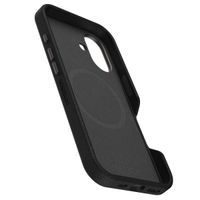 OtterBox Coque en cuir de cactus Symmetry MagSafe Apple iPhone 16 - Noir Ash