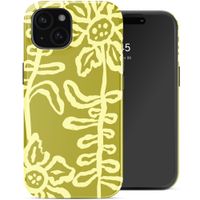 Selencia Coque arrière Vivid avec MagSafe Apple iPhone 15 - Chalky Bloom