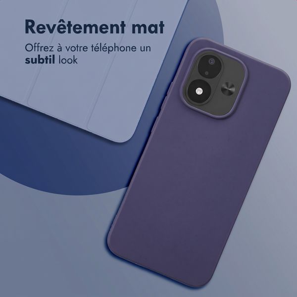imoshion Coque Couleur Xiaomi Redmi Note 17 (5G) - Bleu foncé