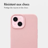 imoshion Coque arrière Texture Apple iPhone 15 - Rose