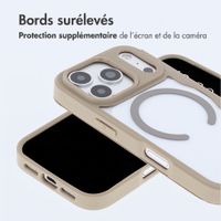 imoshion Bookcase transparente avec MagSafe Apple iPhone 18 Pro / 17 Pro - Beige