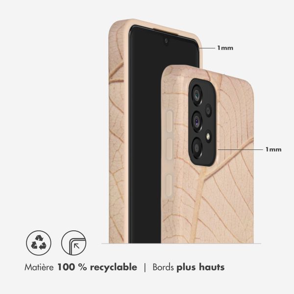 Selencia Aurora Coque Fashion Samsung Galaxy A33 - Earth Leaf Beige