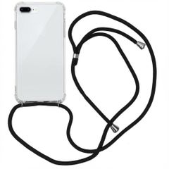 imoshion Coque arrière transparente avec cordon Apple iPhone 8 Plus / 7 Plus - Noir
