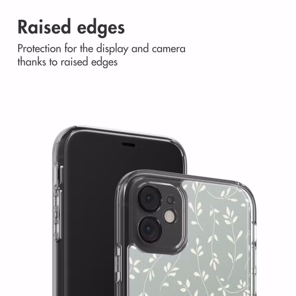 imoshion Coque Design Apple iPhone 11 - Smoke Green Flowers