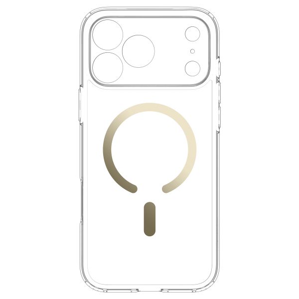 Spigen Coque Ultra Hybrid MagSafe Apple iPhone 18 Pro Max / 17 Pro Max - Clear Gold