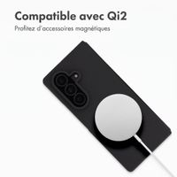 Accezz Coque Liquid Silicone avec MagSafe Samsung Galaxy Z Fold 8 Ultra - Noir