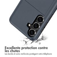 imoshion Coque arrière avec porte-cartes Samsung Galaxy S26 FE - Bleu foncé
