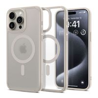 Spigen Coque Ultra Hybrid MagSafe Apple iPhone 15 Pro - Frost Natural Titanium