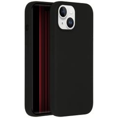 Accezz Coque Liquid Silicone avec MagSafe Apple iPhone 15 - Noir
