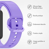 imoshion Bracelet silicone Samsung Galaxy Fit 3 - Lilas