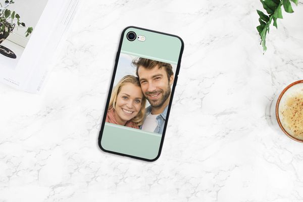 Concevez votre propre coque en gel Apple iPhone 11 Pro - Noir