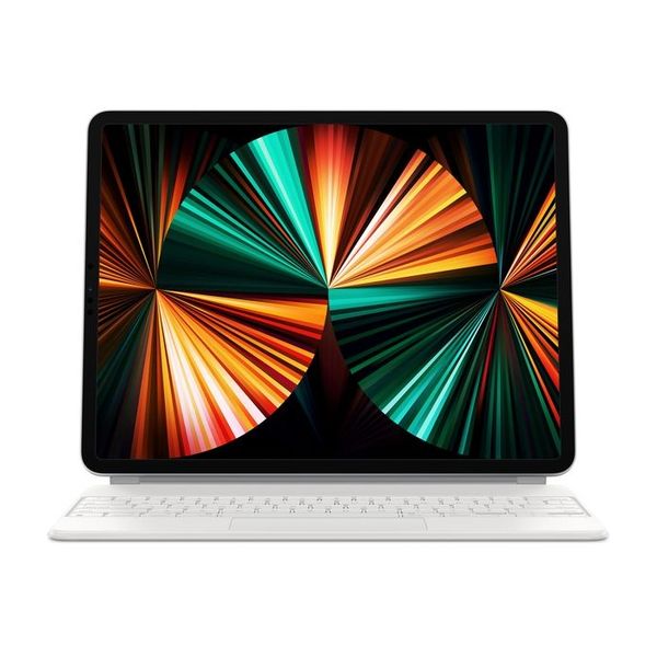 Apple Magic Keyboard Apple iPad Air 13 pouces (2026) M4 / (2025) M3 / (2024) M2 / iPad Pro 12.9 (2018/2020/2021/2022) - QWERTY / UK - Blanc