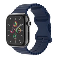 imoshion Bracelet Athletic en silicone Apple Watch | 44/45/46/49 mm - Bleu foncé