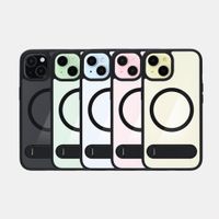 Accezz Coque arrière Hold avec MagSafe Apple iPhone 15 - Black