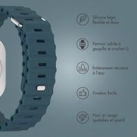 Accezz Bracelet Ocean Apple Watch | 38/40/41/42 mm - Abyss Blue