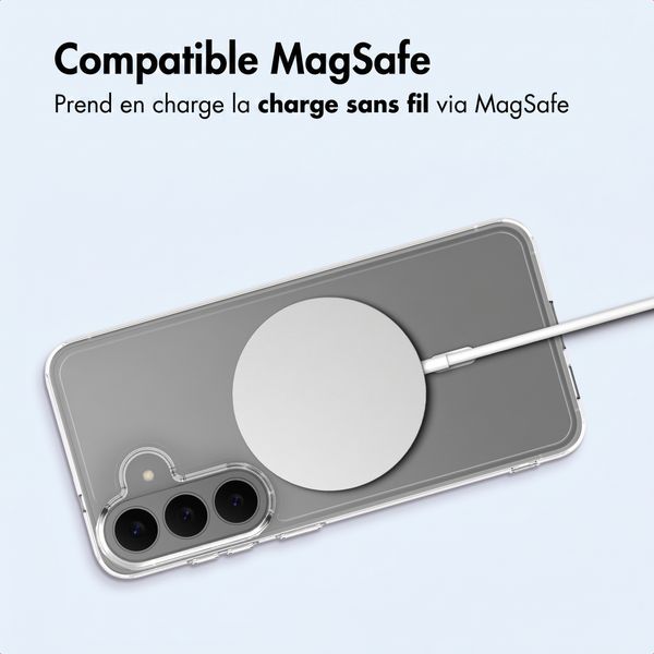 imoshion Coque arrière de protection avec MagSafe Samsung Galaxy S26 FE - Transparent