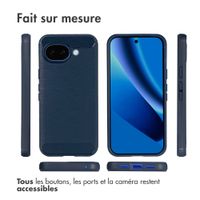 imoshion Coque Brushed Google Pixel 10a - Bleu foncé