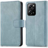 imoshion Étui de télephone portefeuille de luxe Xiaomi Poco X5 Pro 5G - Bleu clair