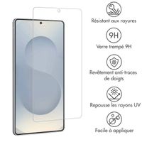 Accezz Protection d'écran en verre trempé 2-pack Samsung Galaxy S25 Edge