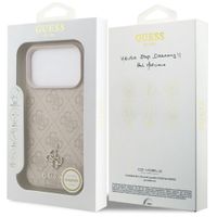 Guess Coque 4G Metal Logo MagSafe Apple iPhone 17 Pro - Rose