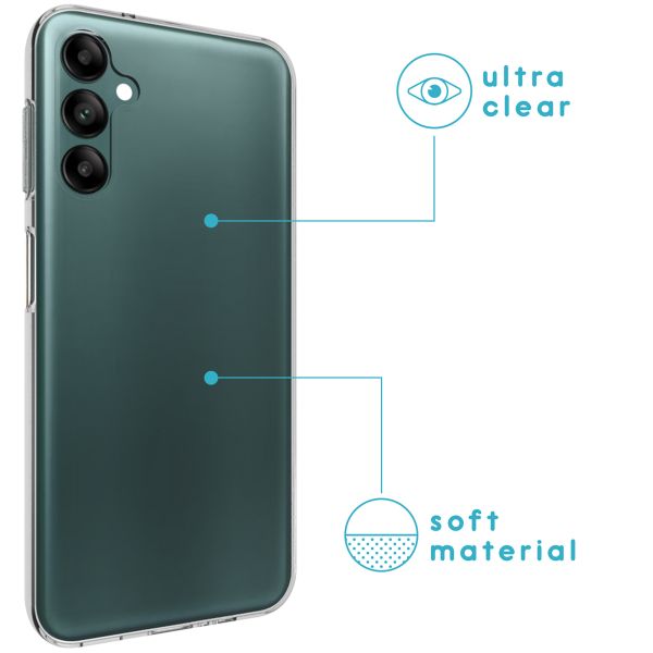 imoshion Softcase Back Cover Samsung Galaxy A14 (5G/4G) - Transparent