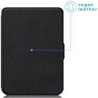 imoshion Étui de liseuse portefeuille Slim Soft Kobo Clara 2E / Tolino Shine 4 - Noir