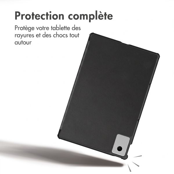 imoshion Coque tablette Trifold Lenovo Idea Tab - Noir