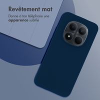 imoshion Coque Couleur Xiaomi Redmi Note 15 Pro (5G) - Bleu foncé