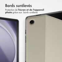 Accezz Coque tablette Classic Samsung Galaxy Tab A9 Plus - Greige