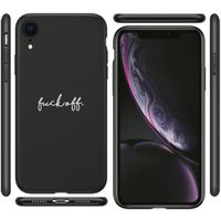 imoshion Coque Design Apple iPhone Xr - Fuck Off