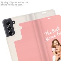 Concevez votre propre housse portefeuille Samsung Galaxy S22 Plus - Blanc