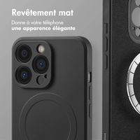 imoshion Coque Couleur avec MagSafe Apple iPhone 13 Pro - Noir