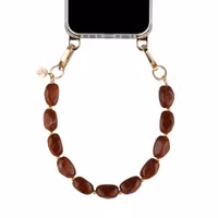 Selencia Dragonne Satin Crush - Brown