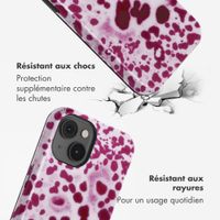 Selencia Coque arrière Vivid avec MagSafe Apple iPhone 14 - Cosmic Orchid