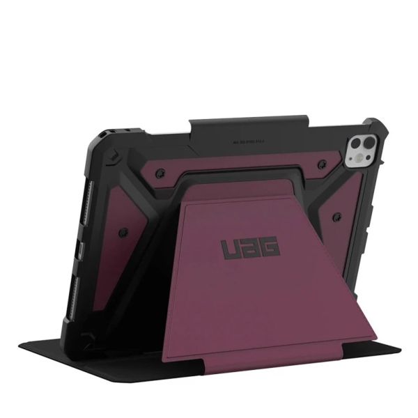 UAG Étui de télephone portefeuille Metropolis SE Apple iPad Pro 13 (2025) M5 / (2024) M4 - Bordeaux
