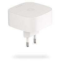 Zens Adaptateur de charge sans fil magnétique | Compatible avec MagSafe et Qi2 - Blanc