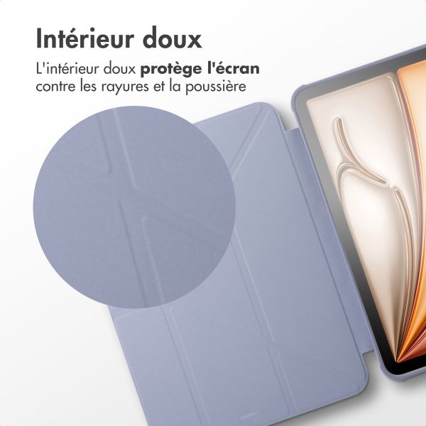 imoshion Coque tablette Origami Apple iPad Pro 11 (2025) M5 / (2024) M4 - Lavender