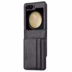 imoshion Étui de télephone portefeuille Luxe Samsung Galaxy Z Flip 7 FE - Noir