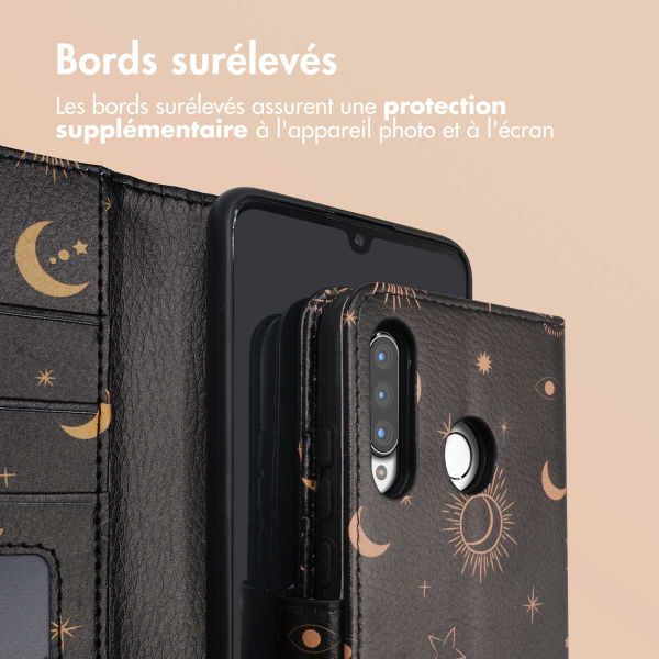 imoshion Étui de télephone portefeuille Design Huawei P30 Lite - Sky Black