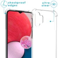 imoshion Coque arrière transparente avec cordon Samsung Galaxy A13 (4G) - Rose Doré