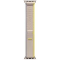 Apple Bracelet Trail Loop Apple Watch | 44/45/46/49 mm - Taille M/L - Jaune / Beige